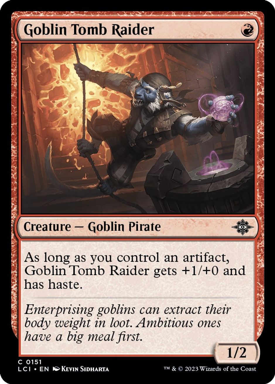 Goblin Tomb Raider - The Lost Caverns of Ixalan - Magic: The Gathering