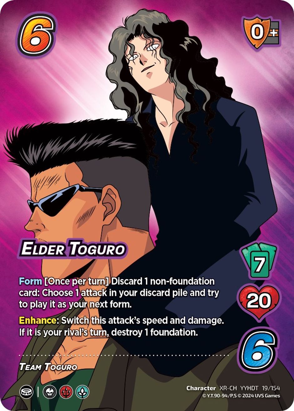 Elder Toguro (XR) Yu Yu Hakusho Dark Tournament UniVersus