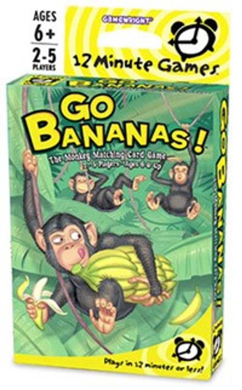 Go Bananas! Card Game Gamewright Boardgames