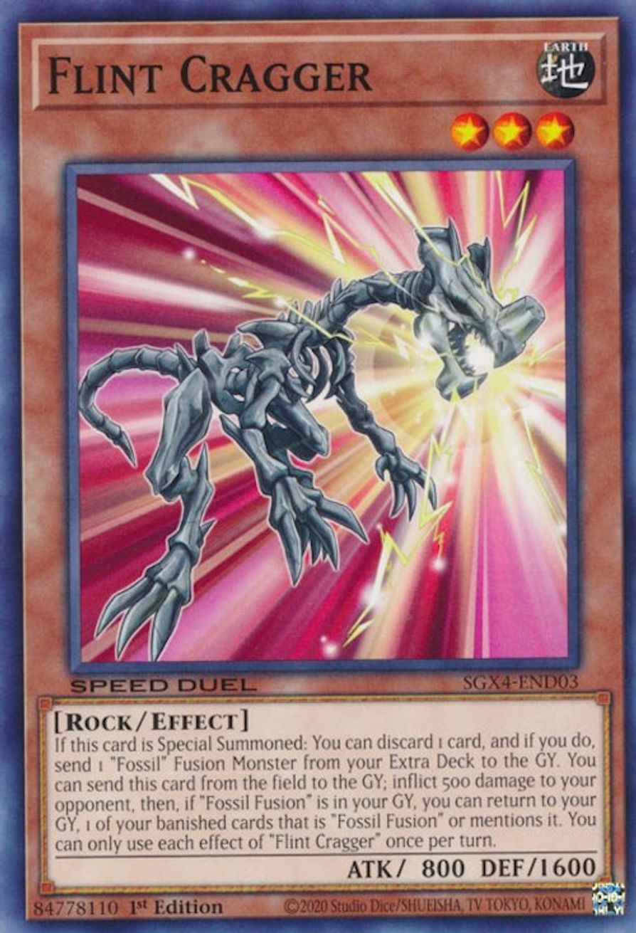 Flint Cragger Speed Duel GX Midterm Destruction YuGiOh