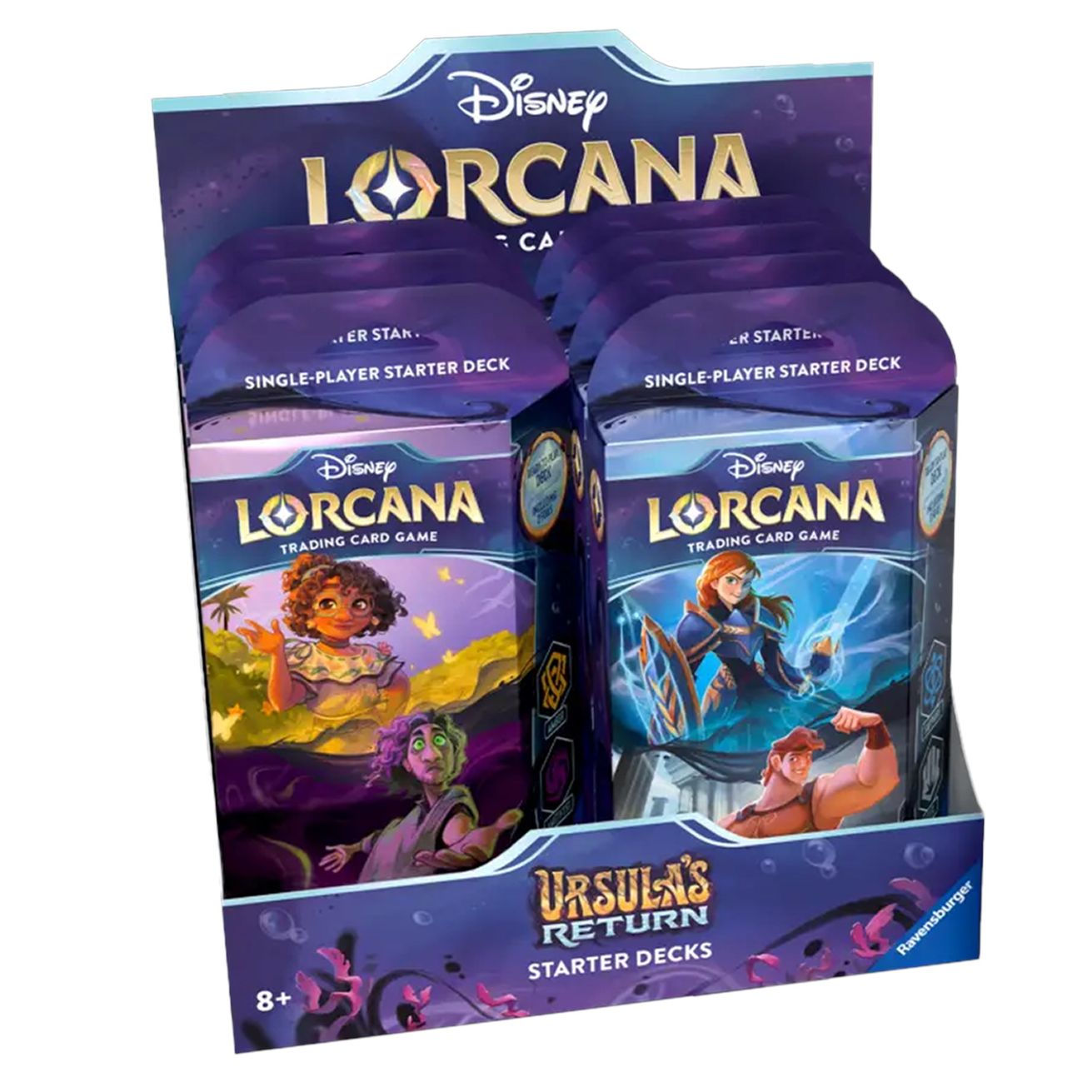 Disney Lorcana: Ursula's Return Starter Deck Display - Ursula's Return ...