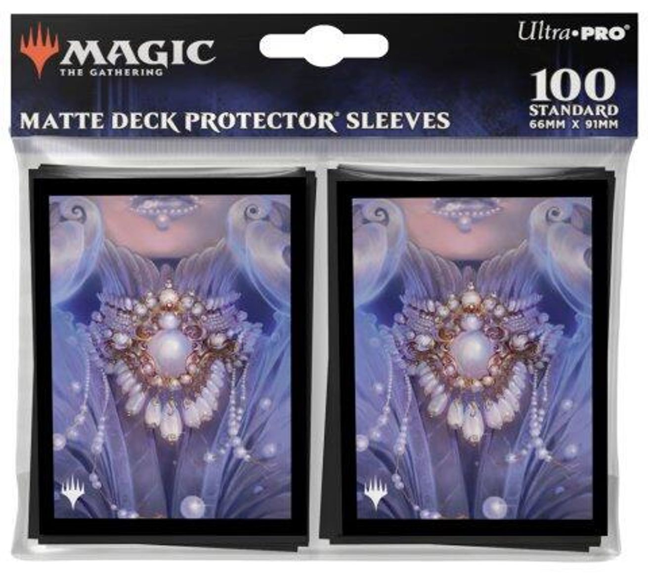 Magic The Gathering Modern Horizons 3 100ct Deck Protector Sleeves Black Jet Medallion