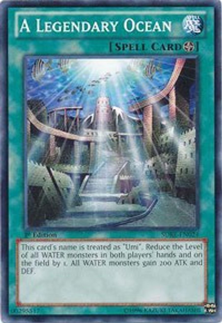 A Legendary Ocean - Structure Deck: Realm of the Sea Emperor - YuGiOh