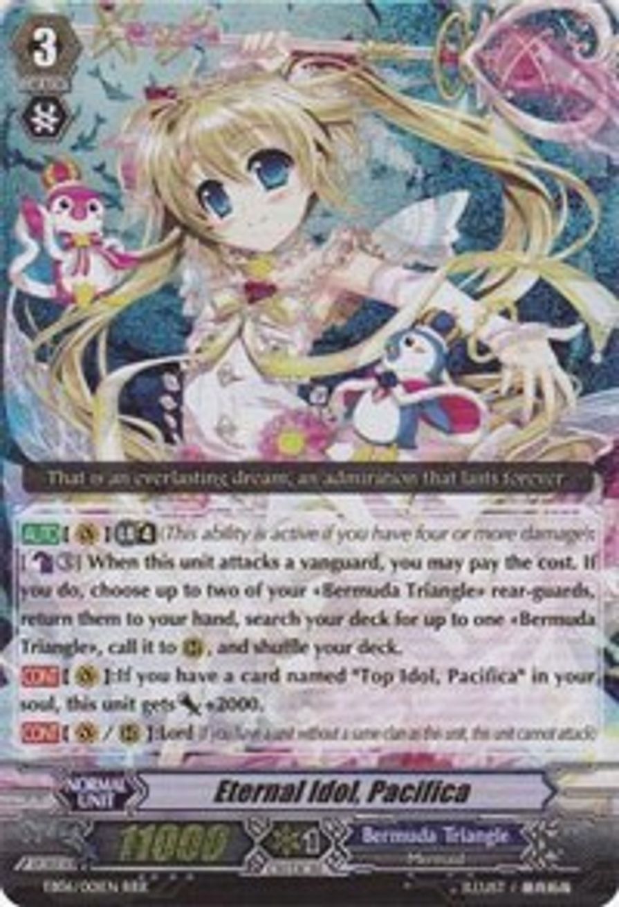 Eternal Idol, Pacifica - EB - Dazzling Divas - Cardfight Vanguard