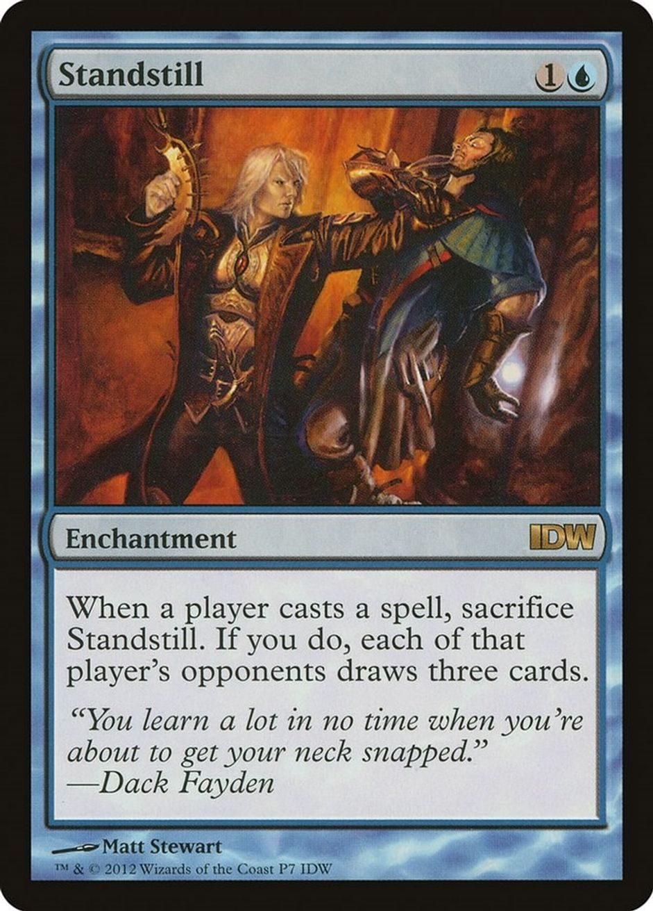 Standstill (IDW Comics 2012) Media Promos Magic The Gathering