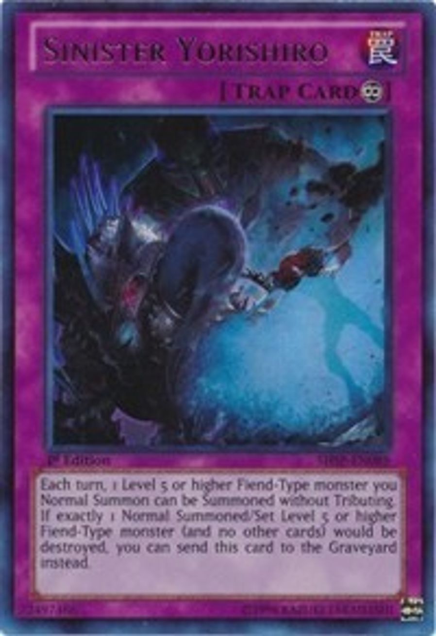 Sinister Yorishiro Shadow Specters Yugioh