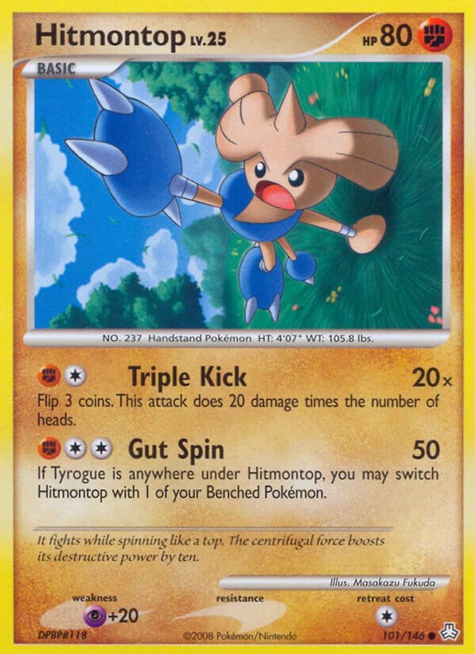 Hitmontop Legends Awakened Pokemon