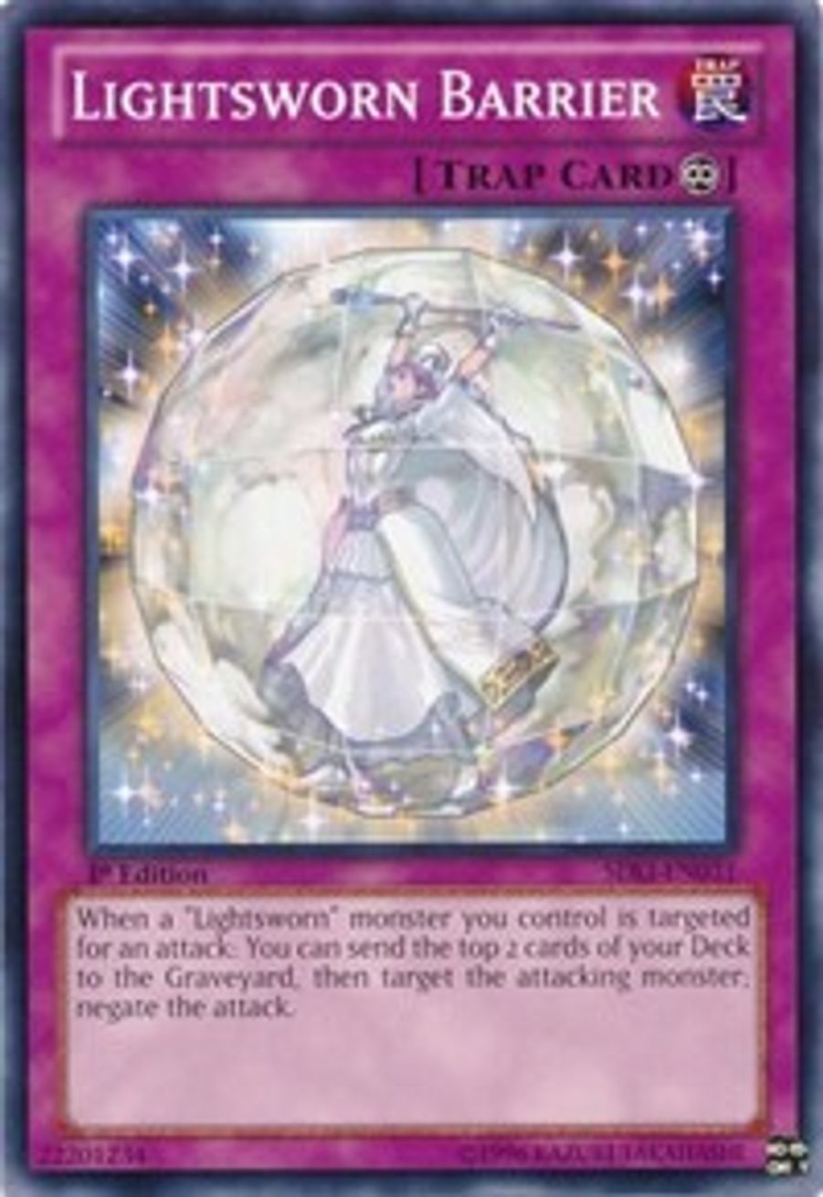 Lightsworn Barrier Structure Deck Realm of Light YuGiOh