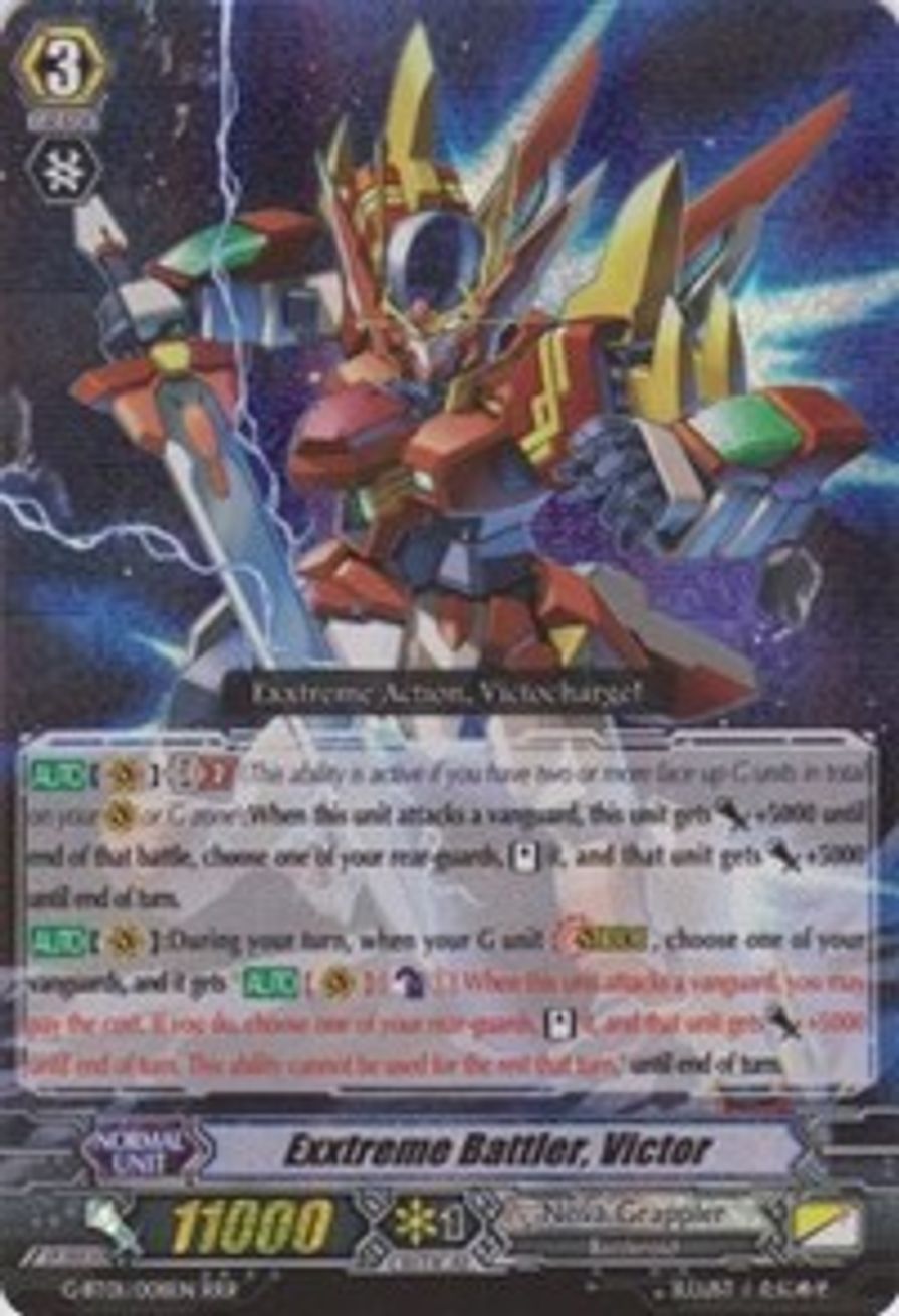 Exxtreme Battler, Victor - Generation Stride - Cardfight Vanguard