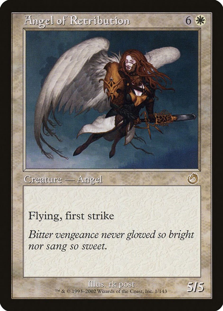 Angel of Retribution - Torment - Magic: The Gathering