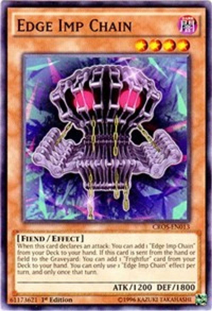 Edge Imp Chain Crossed Souls YuGiOh