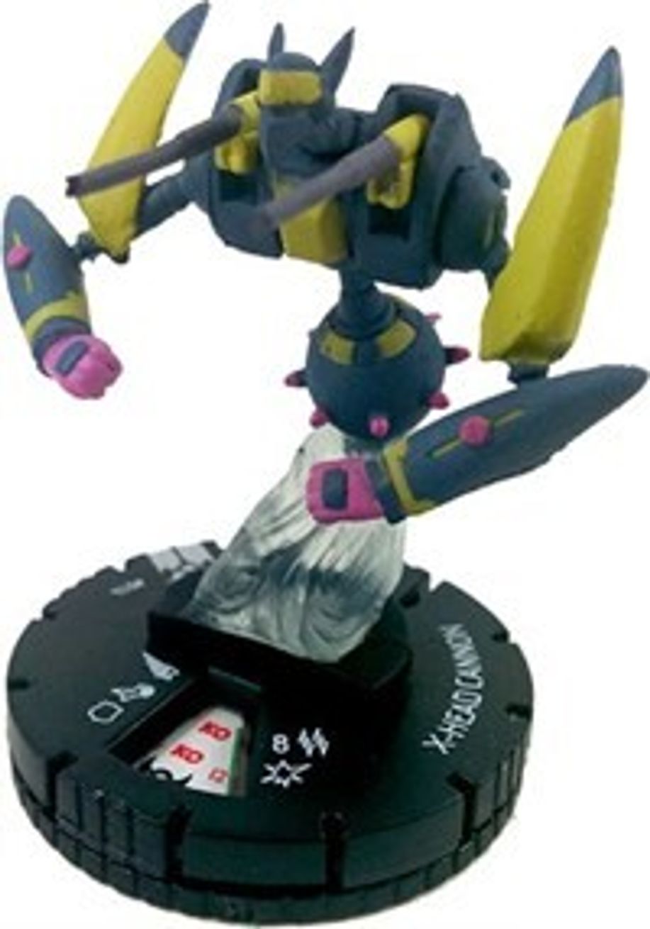 XHead Cannon YuGiOh! HeroClix Series Three Heroclix