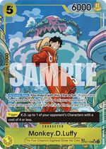 Monkey.D.Luffy [Treasure Rare] OP07-109