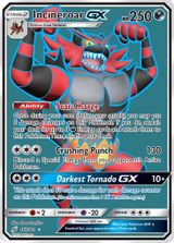Incineroar GX Full Art PSA grading