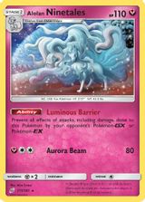 Alolan Ninetales-Holo PSA grading