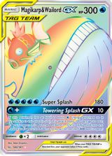 Magikarp & Wailord GX Secret Full Art PSA grading