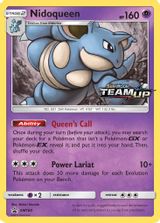 Nidoqueen-Holo Team Up Prerelease PSA grading