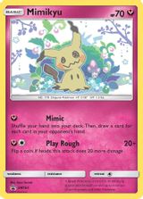 Mimikyu-Holo Team Up Single Pack Blisters PSA grading