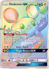Dedenne GX Secret Full Art PSA grading