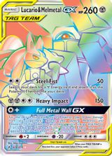 Lucario & Melmetal GX Secret Full Art PSA grading