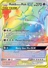 Muk & Alolan Muk GX Secret Full Art PSA grading