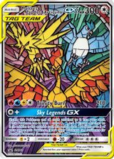 Moltres & Zapdos & Articuno GX Hidden Fates Elite Trainer Box Full Art PSA grading