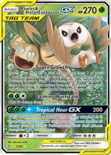 Rowlet & Alolan Exeggutor GX PSA grading