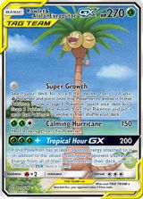 Rowlet & Alolan Exeggutor GX Full Art PSA grading