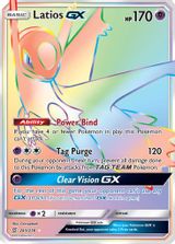 Latios GX Secret Full Art PSA grading