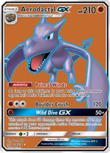 Aerodactyl GX Full Art PSA grading