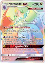 Naganadel GX Secret Full Art PSA grading