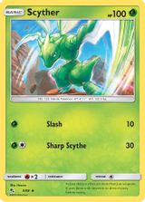 Scyther-Reverse Foil PSA grading