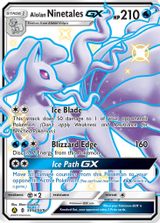 Alolan Ninetales GX Full Art PSA grading