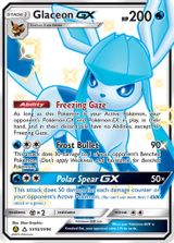 Glaceon GX Full Art PSA grading