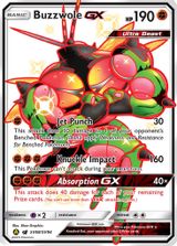Buzzwole GX Full Art PSA grading