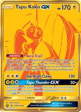 Tapu Koko GX Full Art PSA grading