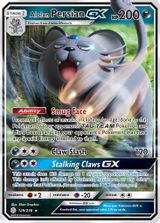 Alolan Persian GX PSA grading