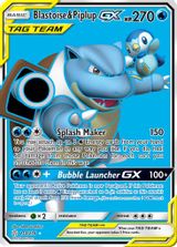 Blastoise & Piplup GX Full Art PSA grading