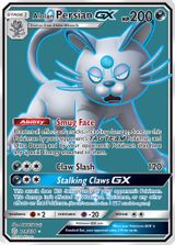 Alolan Persian GX Full Art PSA grading
