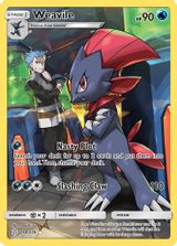 Weavile Secret Full Art PSA grading
