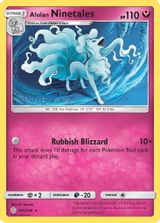Alolan Ninetales-Holo PSA grading