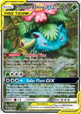 Venusaur & Snivy GX Tag Team Generations Premium Collection Full Art PSA grading