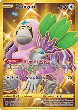 Oranguru Secret Full Art PSA grading