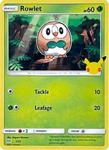 Rowlet-Holo PSA grading