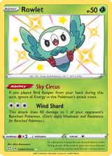 Rowlet-Holo PSA grading