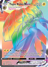 Tapu Koko Vmax Secret Full Art PSA grading