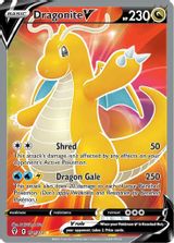 Dragonite V Full Art PSA grading