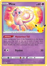 Mew PSA grading