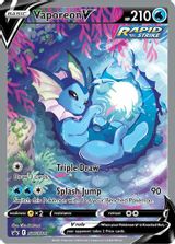 Vaporeon V Vaporeon Vmax Premium Collection Full Art PSA grading