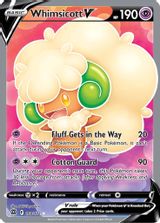 Whimsicott V Full Art PSA grading